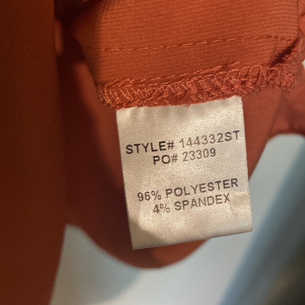 Skies are Blue Women’s plus size 2x rust color perfect for fall EUC - Picture 8 of 15